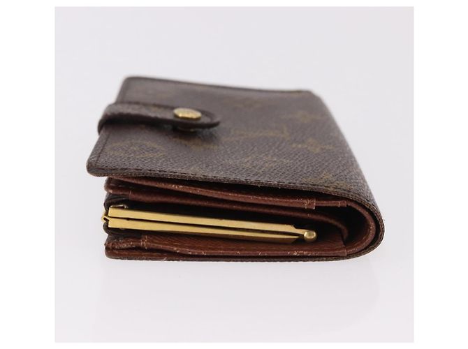 LOUIS VUITTON Monogram Porte Monnaie Billets Viennois Wallet M61663 Auth bs36108 Monogramma - vista 5