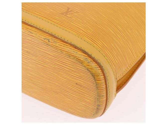 Borsa a Spalla LOUIS VUITTON Epi Lussac Giallo M52289 LV Auth 192053 - vista 14