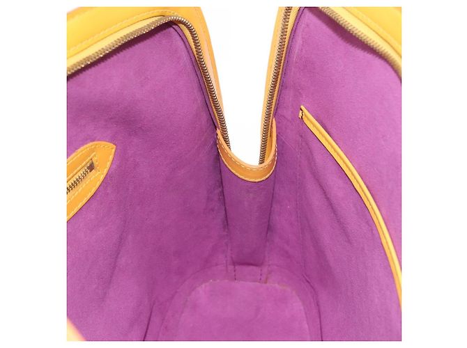 Borsa a Spalla LOUIS VUITTON Epi Lussac Giallo M52289 LV Auth 192053 - vista 18