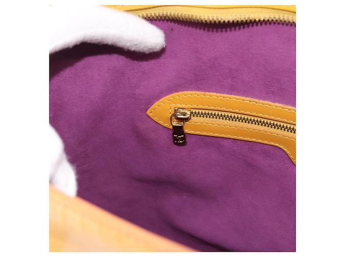 Borsa a Spalla LOUIS VUITTON Epi Lussac Giallo M52289 LV Auth 192053 - vista 21