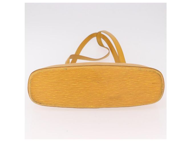 Borsa a Spalla LOUIS VUITTON Epi Lussac Giallo M52289 LV Auth 192053 - vista 5