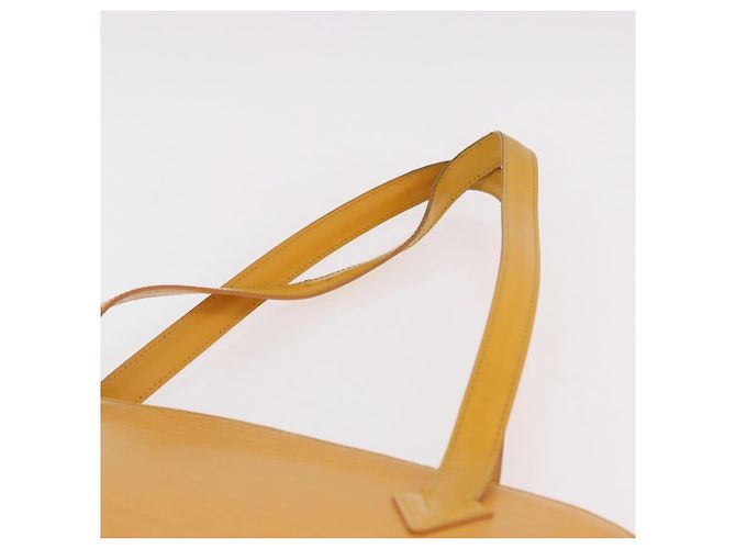 Borsa a Spalla LOUIS VUITTON Epi Lussac Giallo M52289 LV Auth 192053 - vista 8