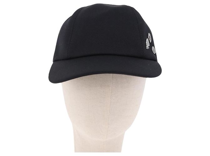 Hermès HERMES Casquette Cap Wool Ardoise Auth BA13821M Cinza - vista 13