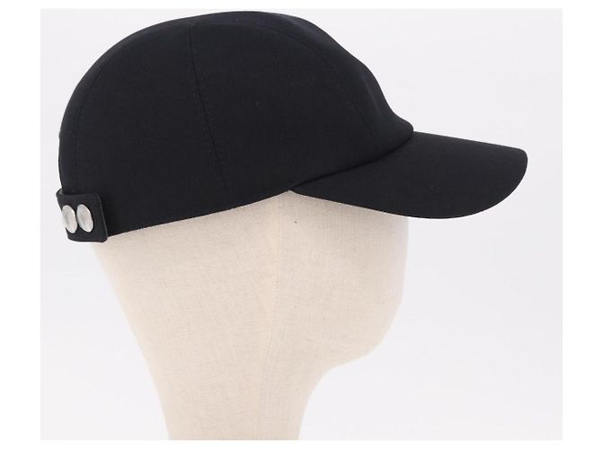Hermès HERMES Casquette Cap Wool Ardoise Auth BA13821M Cinza - vista 4