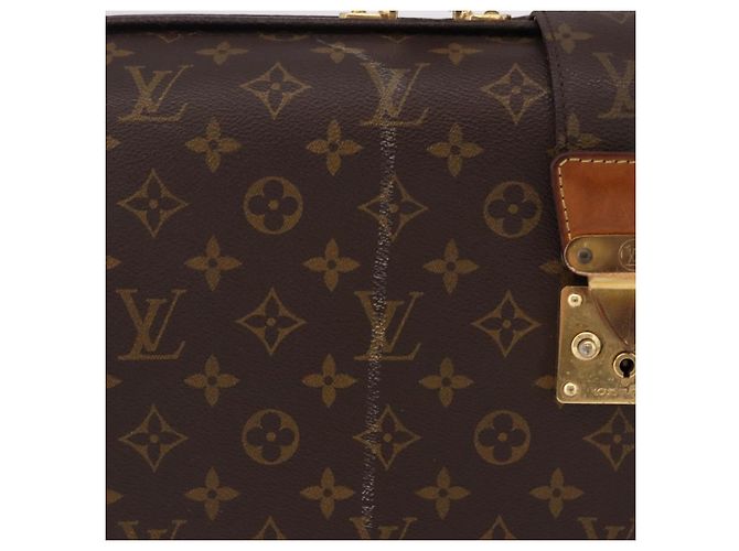 LOUIS VUITTON Monogram Serviette Fermoir Business Bag M53305 LV Auth bs36154 Monogramme - vue 2