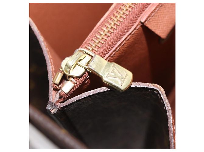 LOUIS VUITTON Monogram Serviette Fermoir Business Bag M53305 LV Auth bs36154 Monogramme - vue 27