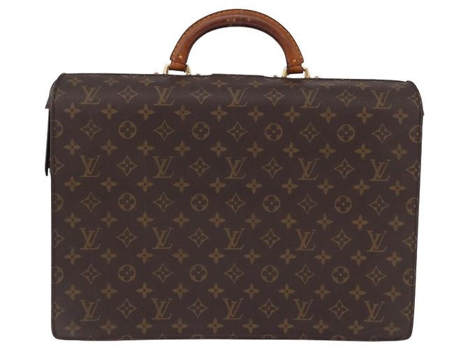 LOUIS VUITTON Monogram Serviette Fermoir Business Bag M53305 LV Auth bs36154 Monogramme - vue 3
