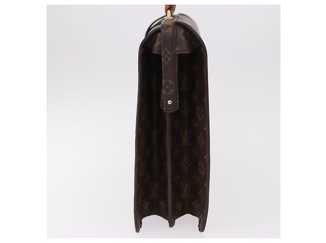 LOUIS VUITTON Monogram Serviette Fermoir Business Bag M53305 LV Auth bs36154 Monogramme - vue 4