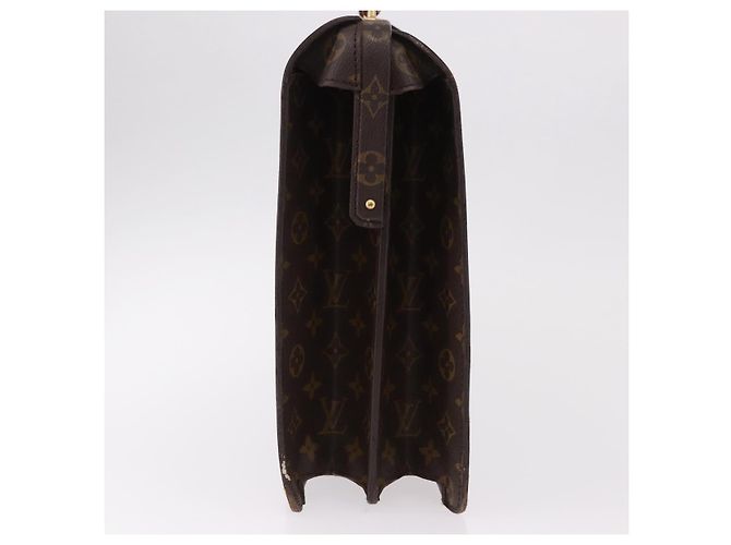 LOUIS VUITTON Monogram Serviette Fermoir Business Bag M53305 LV Auth bs36154 Monogramme - vue 5