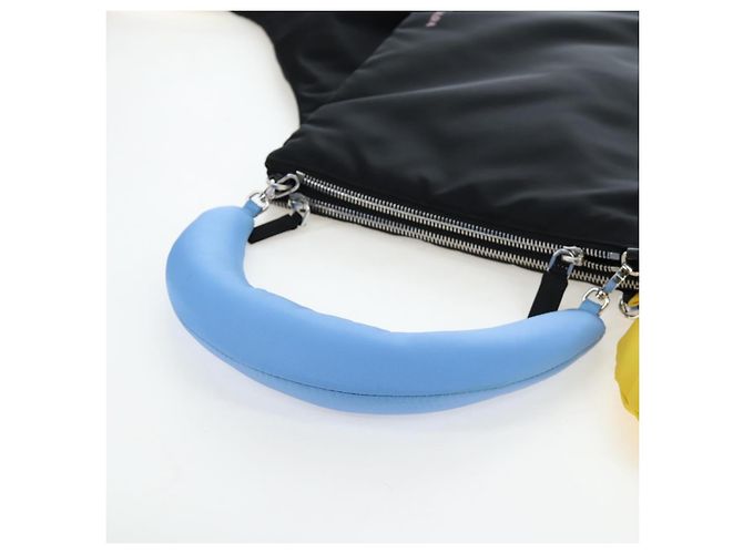 Borsa PRADA Nylon Invites Yooo Daln/Kazuyo Sejima Collaboration Auth 191458SAM Nero Argento - vista 17