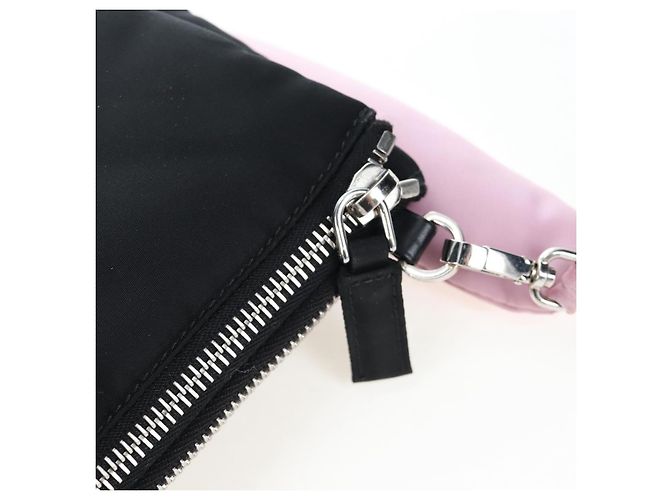 Borsa PRADA Nylon Invites Yooo Daln/Kazuyo Sejima Collaboration Auth 191458SAM Nero Argento - vista 29