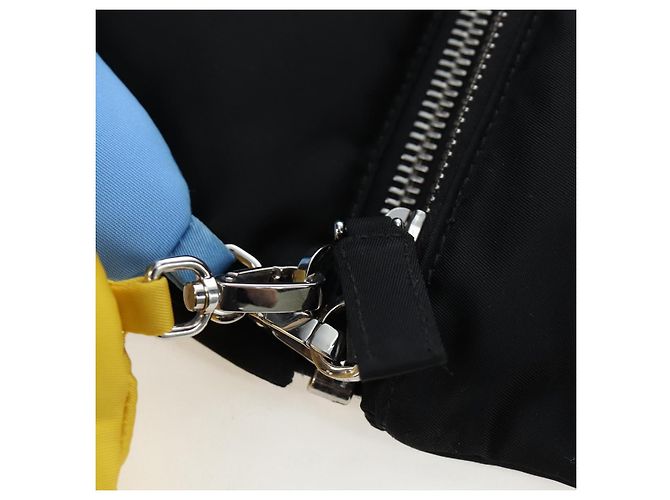 Borsa PRADA Nylon Invites Yooo Daln/Kazuyo Sejima Collaboration Auth 191458SAM Nero Argento - vista 30