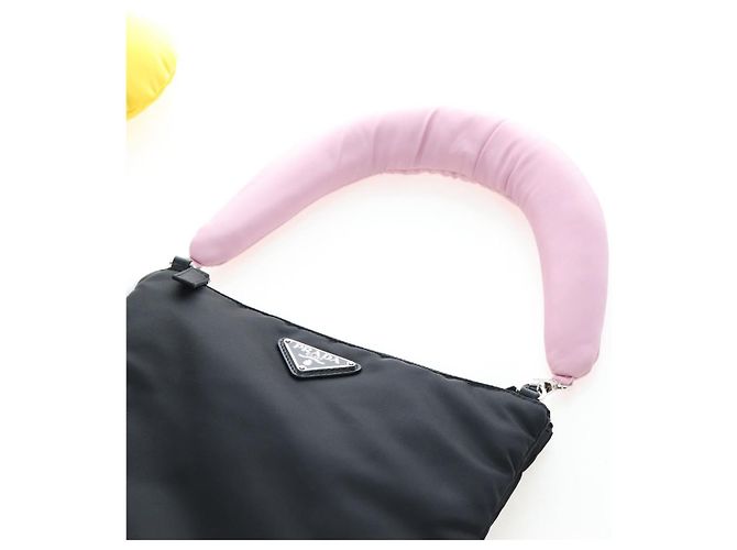 Borsa PRADA Nylon Invites Yooo Daln/Kazuyo Sejima Collaboration Auth 191458SAM Nero Argento - vista 4
