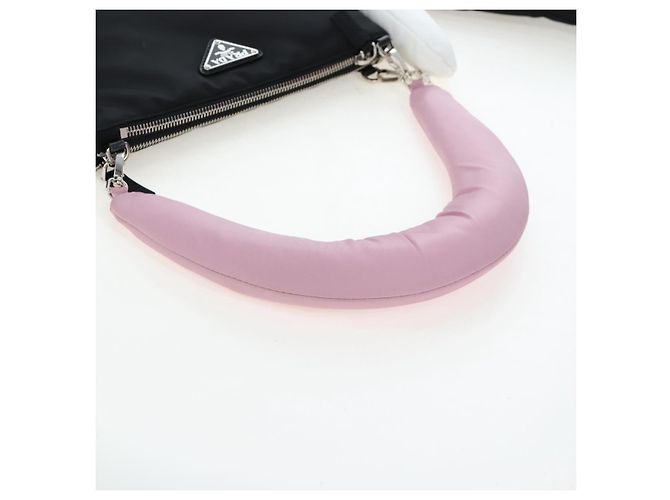 Borsa PRADA Nylon Invites Yooo Daln/Kazuyo Sejima Collaboration Auth 191458SAM Nero Argento - vista 6