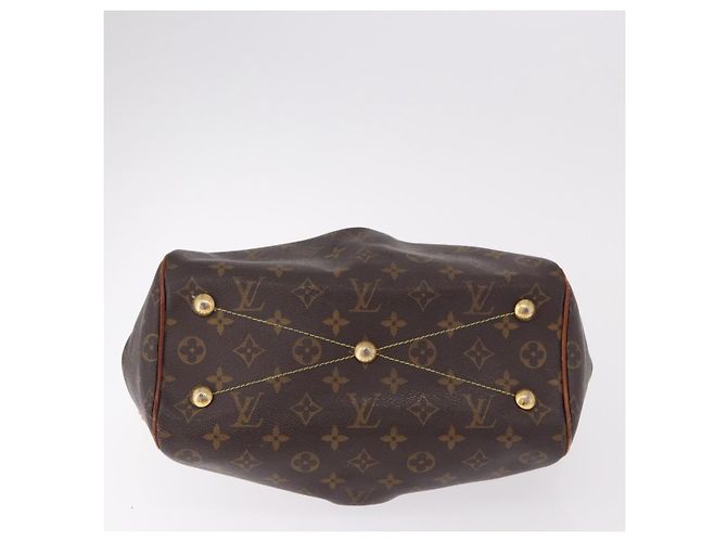 LOUIS VUITTON Monogram Palermo PM Tote Bag M40145 Authentisch LV 191350 Monogramm - Ansicht 5