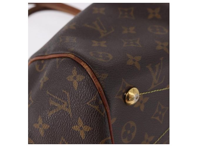 LOUIS VUITTON Monogram Palermo PM Tote Bag M40145 Authentisch LV 191350 Monogramm - Ansicht 9