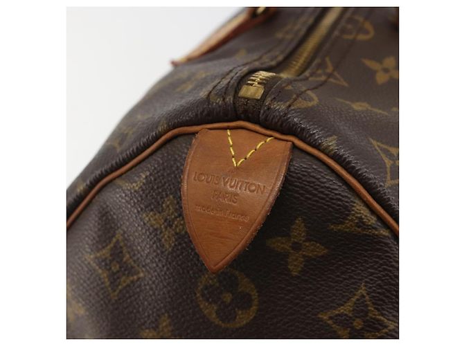 LOUIS VUITTON Borsa Monogram Speedy 35 M41524 LV Auth 191278 Monogramma - vista 19
