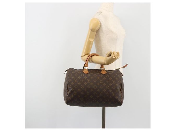 LOUIS VUITTON Borsa Monogram Speedy 35 M41524 LV Auth 191278 Monogramma - vista 22