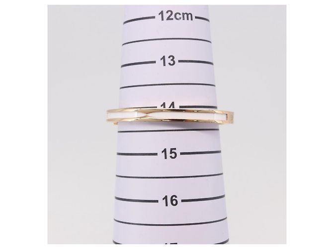 Bulgari Pulsera BVLGARI P-Zero One S 750PG 26.18g Oro Blanco Auténtica SW2647SM Dorado - vista 8
