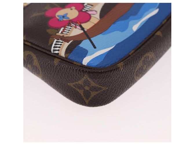 LOUIS VUITTON Vivienne Mini Pochette Accessoires Bolsa M68489 Auth 191475SM Monograma - vista 14