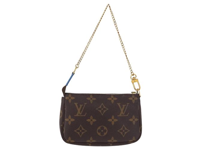 LOUIS VUITTON Vivienne Mini Pochette Accessoires Bolsa M68489 Auth 191475SM Monograma - vista 2