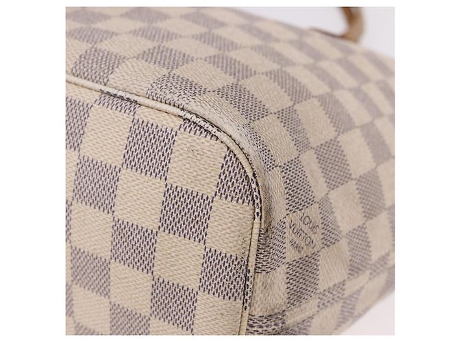LOUIS VUITTON Borsa Tote Damier Azur Neverfull PM N41362 LV Auth 192055 - vista 16