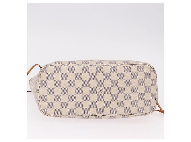LOUIS VUITTON Borsa Tote Damier Azur Neverfull PM N41362 LV Auth 192055 - vista 5