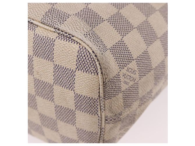 LOUIS VUITTON Borsa Tote Damier Azur Neverfull PM N41362 LV Auth 192055 - vista 8