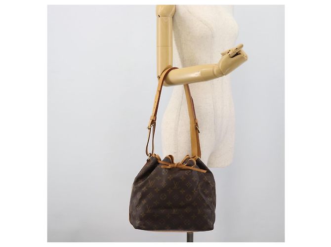 LOUIS VUITTON Borsa a Spalla Monogram Petit Noe M42226 LV Auth 191511A Monogramma - vista 20
