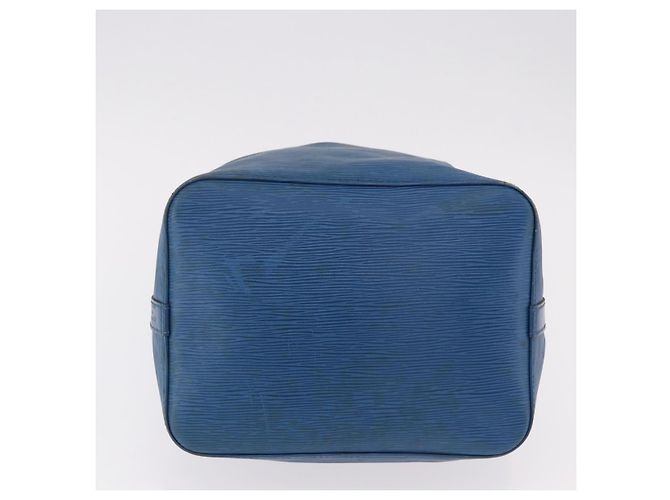 Borsa a Spalla LOUIS VUITTON Epi Petit Noe Blue M44105 LV Auth 191993 - vista 5