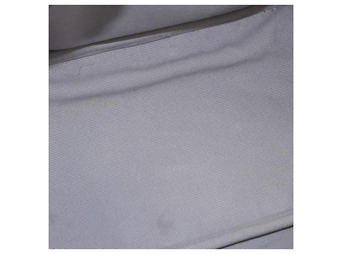 Borsa a mano PRADA Canapa PM in tela 2way Grigio Oro Auth ka5264 Marrone D'oro - vista 11