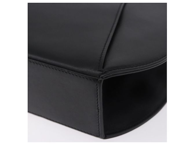 Borsa CARTIER PANTHERE in pelle nera e oro Auth ka5314A Nero D'oro - vista 14