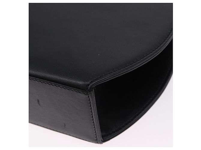 Borsa CARTIER PANTHERE in pelle nera e oro Auth ka5314A Nero D'oro - vista 16