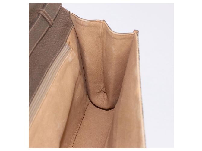 Borsa a tracolla GUCCI GG Supreme PVC Beige Oro 904 02 050 Auth ep15108 D'oro - vista 19