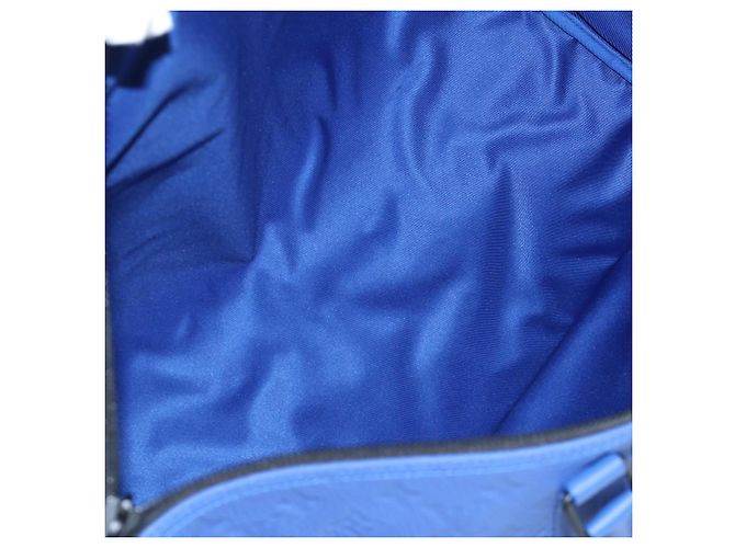 LOUIS VUITTON Monogram Taurillon Keepall Bandouliere 50 Blue Auth 191461SM Monogramma - vista 11