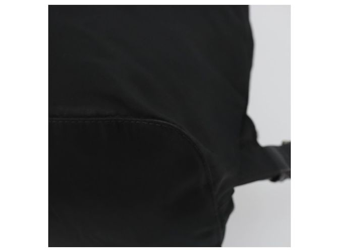 Zaino PRADA Nylon Nero Argento Auth mr2651 - vista 17