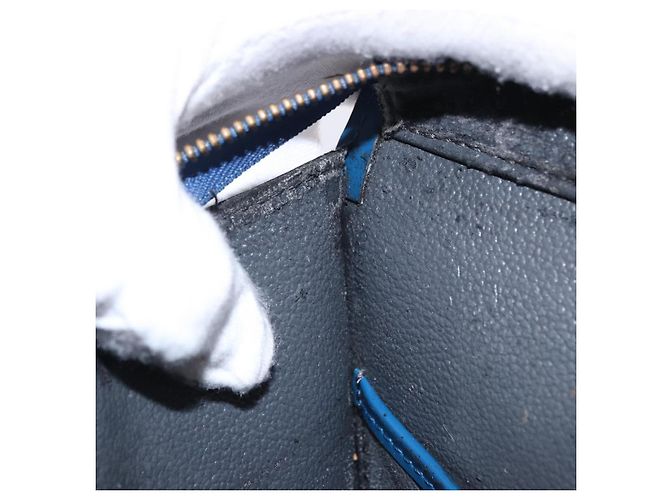 Borsa LOUIS VUITTON Epi Riviera Blu M48185 LV Auth 192907 - vista 12