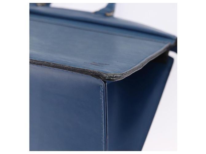 Borsa LOUIS VUITTON Epi Riviera Blu M48185 LV Auth 192907 - vista 14