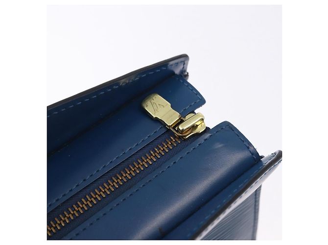 Borsa LOUIS VUITTON Epi Riviera Blu M48185 LV Auth 192907 - vista 18