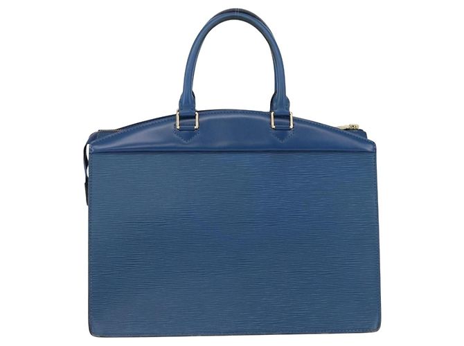 Borsa LOUIS VUITTON Epi Riviera Blu M48185 LV Auth 192907 - vista 2