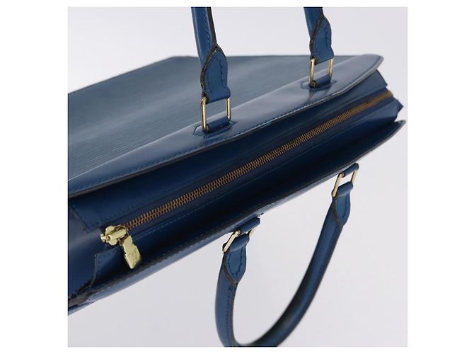 Borsa LOUIS VUITTON Epi Riviera Blu M48185 LV Auth 192907 - vista 6