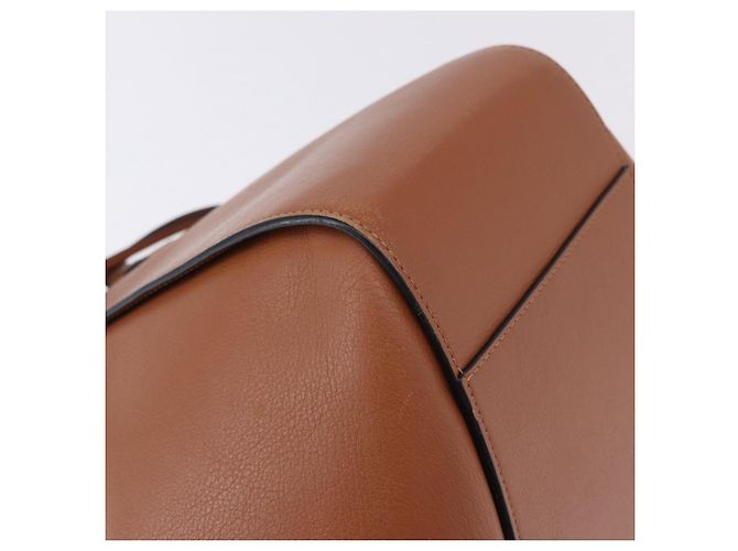 Borsa a mano LOEWE Hammock Small in pelle 2way Marrone Argento Auth 192988A - vista 17