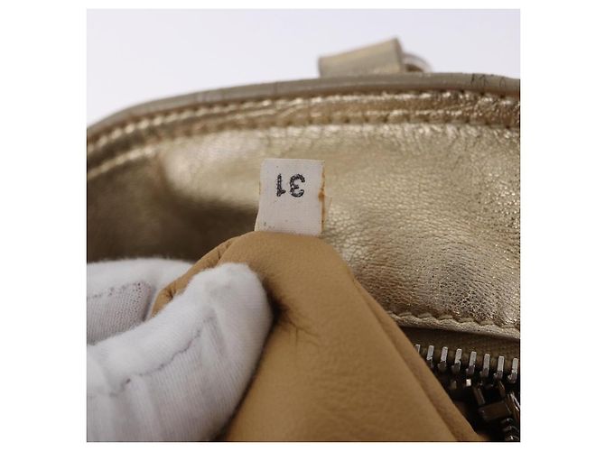 Borsa PRADA in pelle 2way Argento Oro Auth 192120A D'oro - vista 11