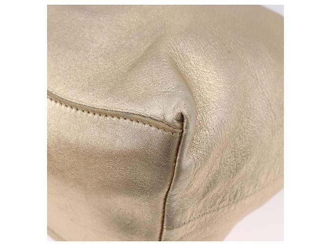 Borsa PRADA in pelle 2way Argento Oro Auth 192120A D'oro - vista 17