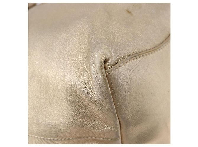 Borsa PRADA in pelle 2way Argento Oro Auth 192120A D'oro - vista 18