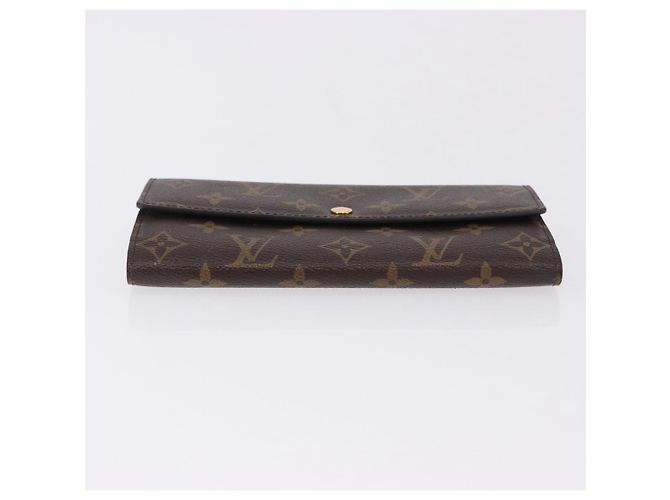 LOUIS VUITTON Monogram Portefeuille Sarah Long Wallet M61734 LV Auth 192167V Monogramma - vista 6