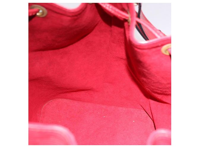 Borsa a Spalla LOUIS VUITTON Epi Petit Noe Rosso M44107 LV Auth 191992 - vista 18