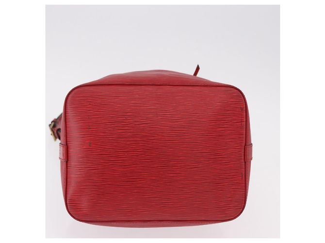Borsa a Spalla LOUIS VUITTON Epi Petit Noe Rosso M44107 LV Auth 191992 - vista 5