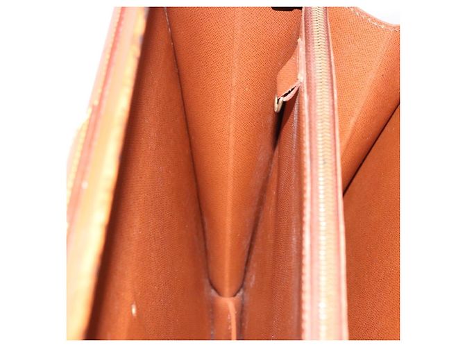LOUIS VUITTON Epi Serviette Fermoir Bag Zipangu Gold M54358 Auth BA14383 - vista 24