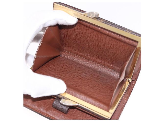 LOUIS VUITTON Monogram Porte Monnaie Billets Viennois Wallet M61663 Auth bs36125 Monogramma - vista 11